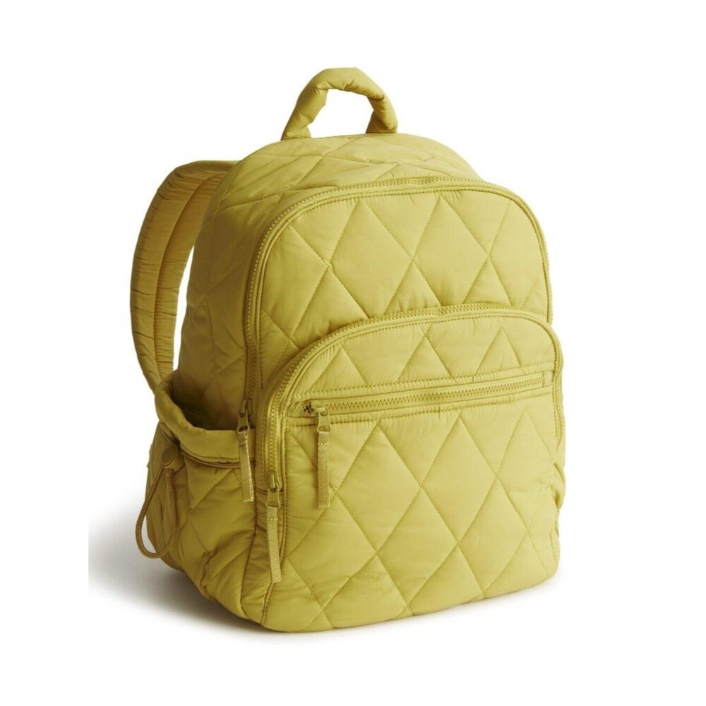 Vera Bradley Featherweight Bancroft Backpack / Golden Olive NWT